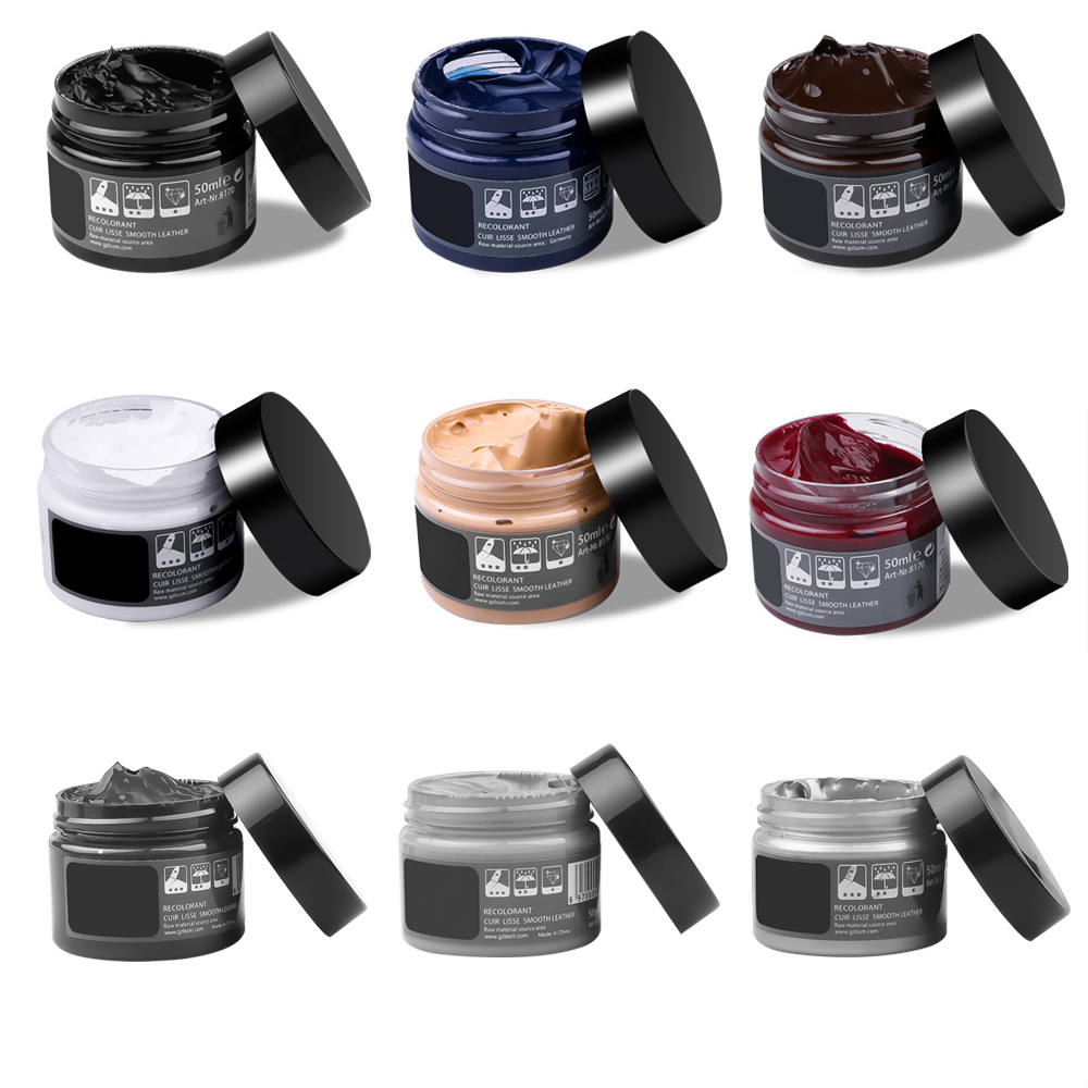 Leather Shoe Polish - طقم تصليح الجلد السائل لا أداة