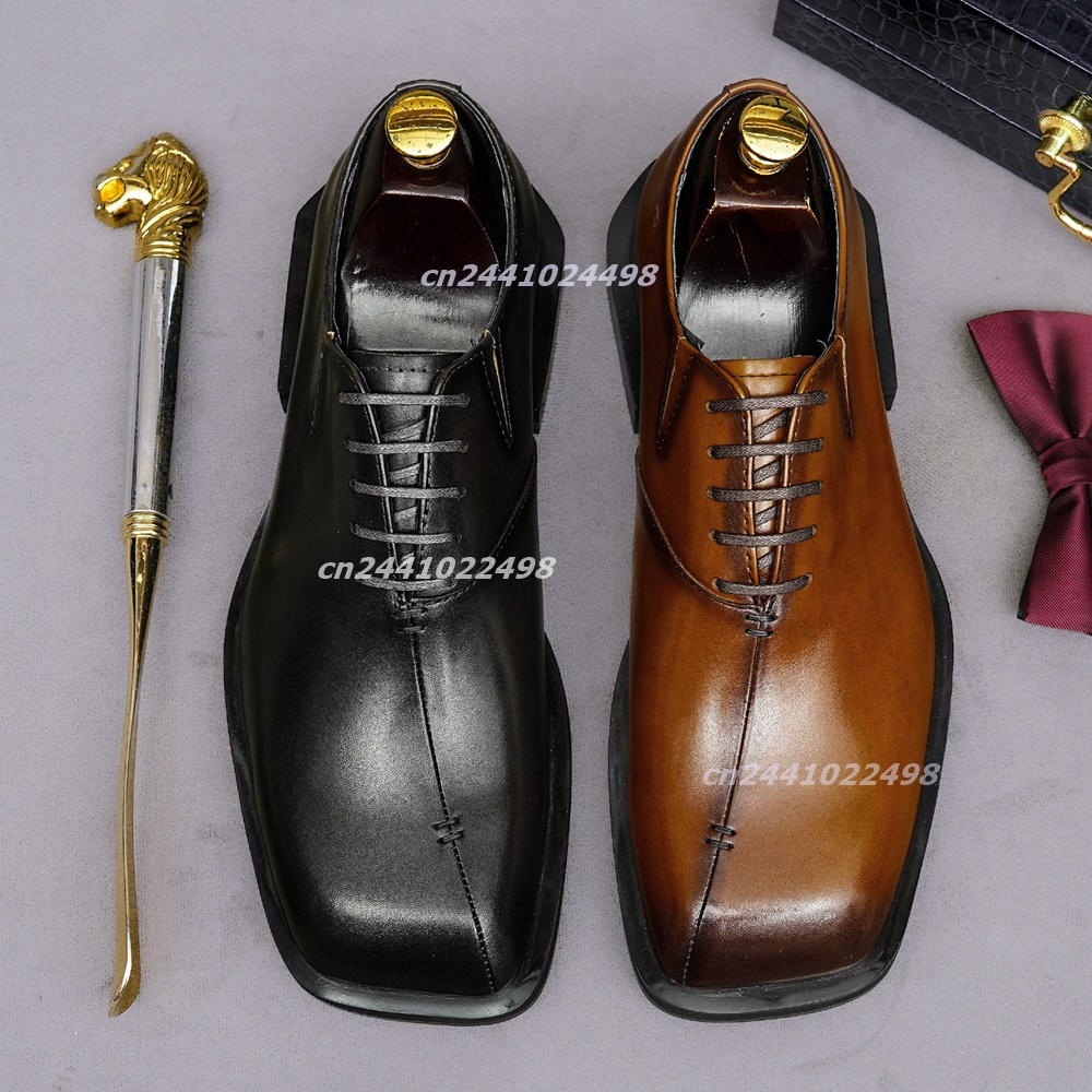 حذاء أوكسفورد رجالي مصنوع يدوي - مراجعة Leather Shoe Polish وسعره